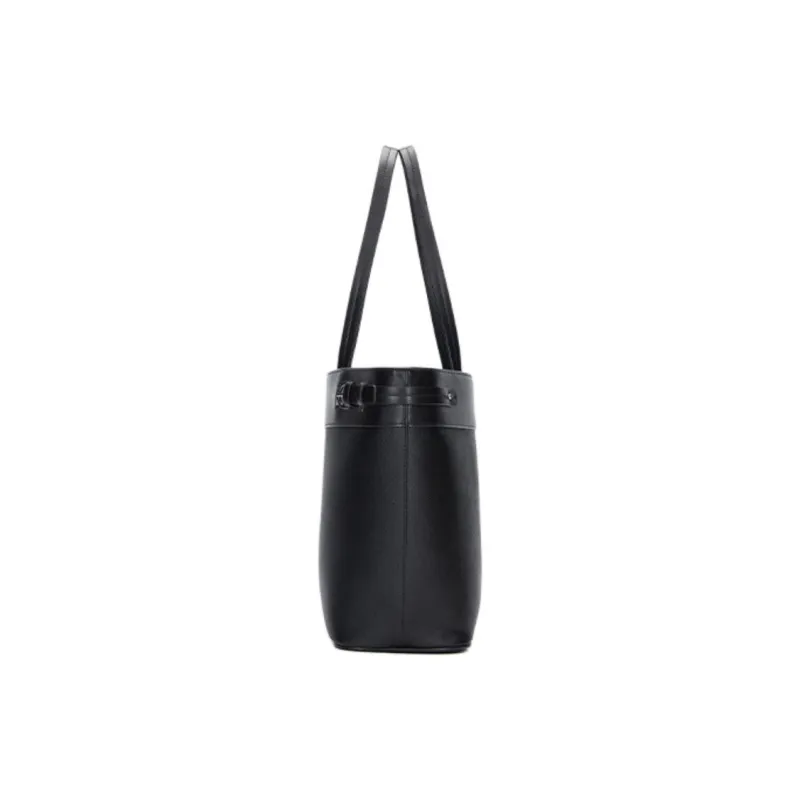 ARMANI EXCHANGEAE PU Tote Bag, Shopping Bag, Handbag Women's Black-2