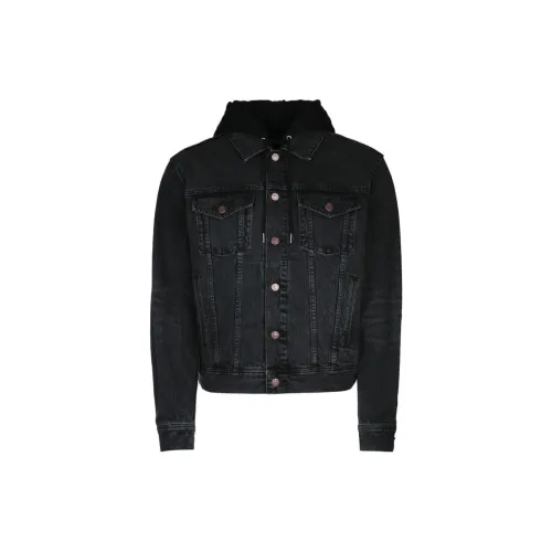 CELINE FW24 Denim Jacket Men's Black