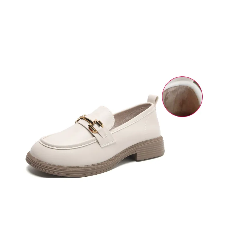 JNLVWA Loafers Women's Black/Beige-12