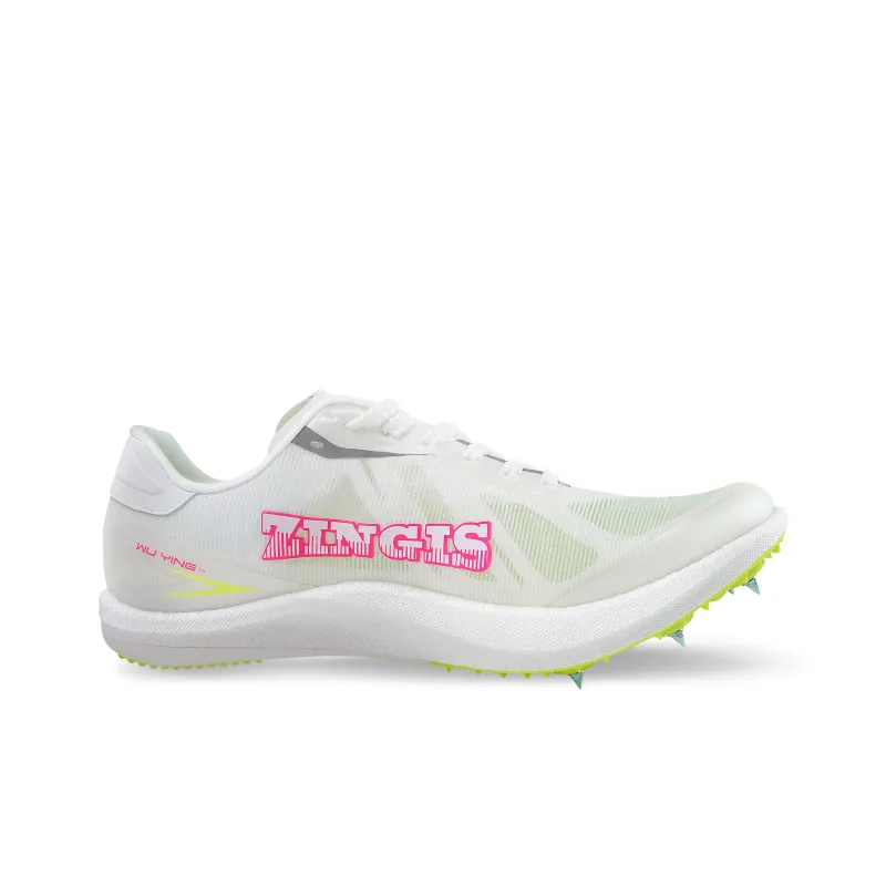 ZINGIS Anti Slip And Wear Resistant Rebound Low Top Full Length Carbon Plate Running Shoes Unisex Green Dove-1
