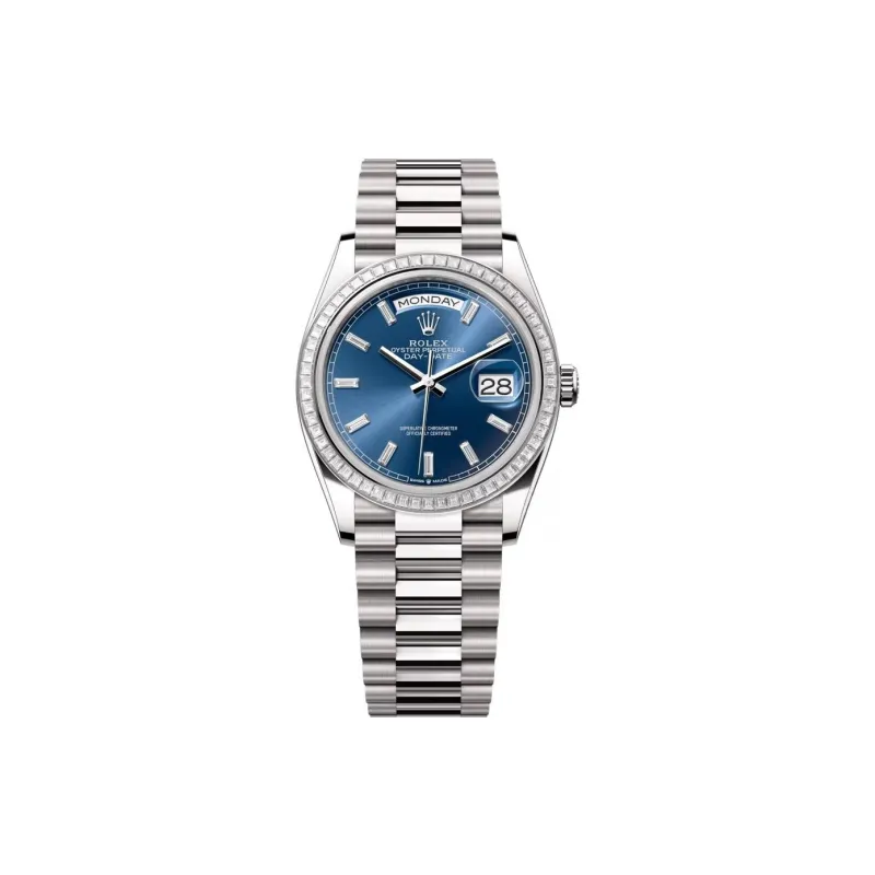 ROLEX Women's Week type Calendar Watch-0