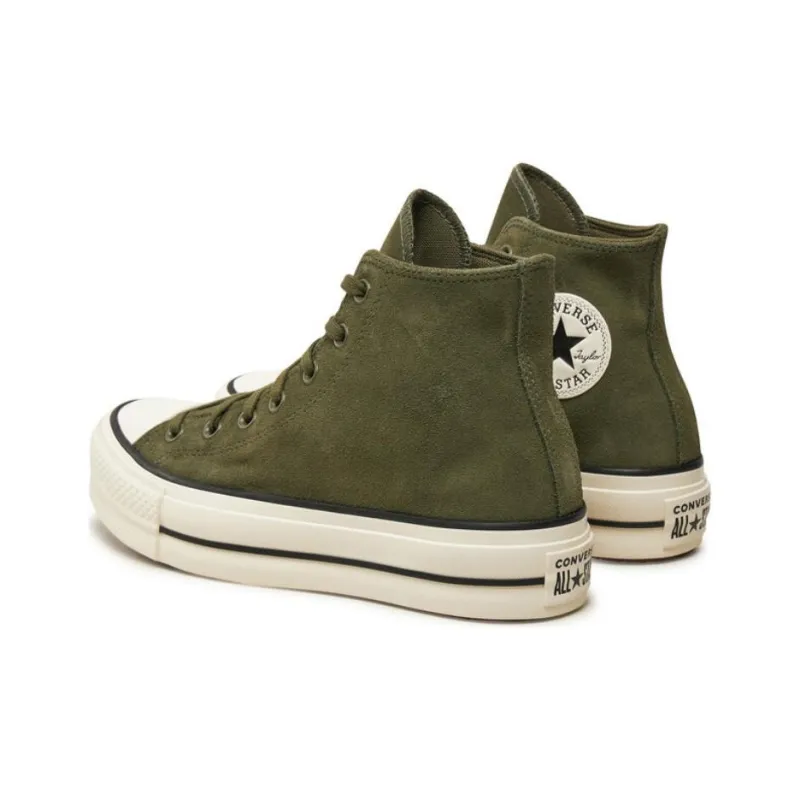 Converse Women's Chuck Taylor All Star Lift Platform High 'Colorful Suede Utility' Women's-3