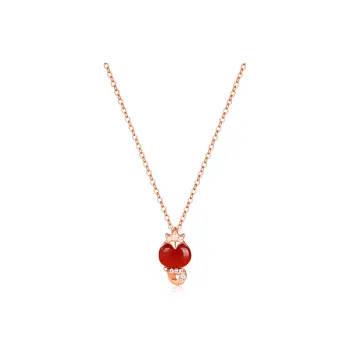 GUDS GAVE Agate Jade Necklaces Women's