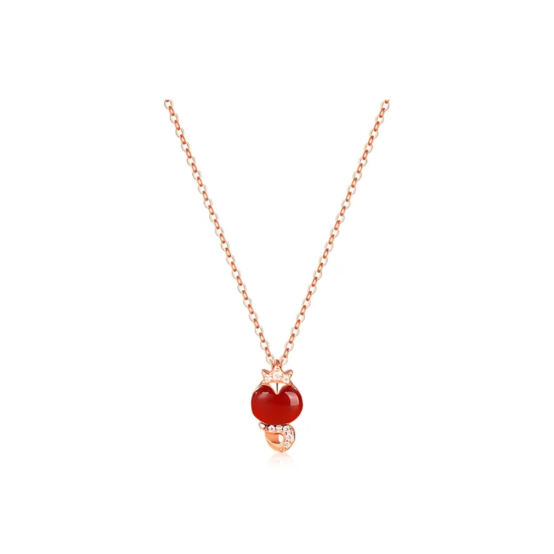 GUDS GAVE Agate Jade Necklaces Women's-0