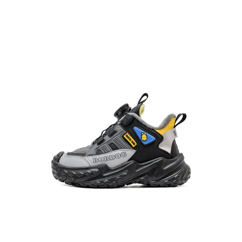 BOBDOG Anti Slip And Wear Resistant Warm Kids' Running Shoes Kids'-10