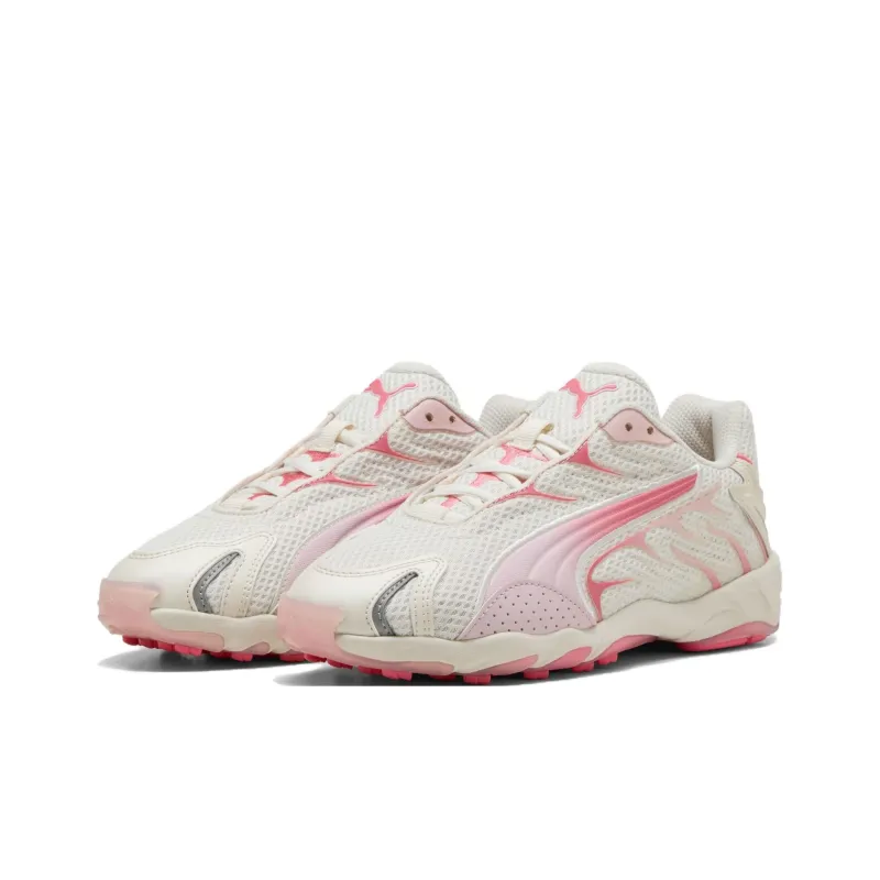 PUMA Inhale Anti Slip Wear Resistant Low Top Running Shoes Unisex Pink-2