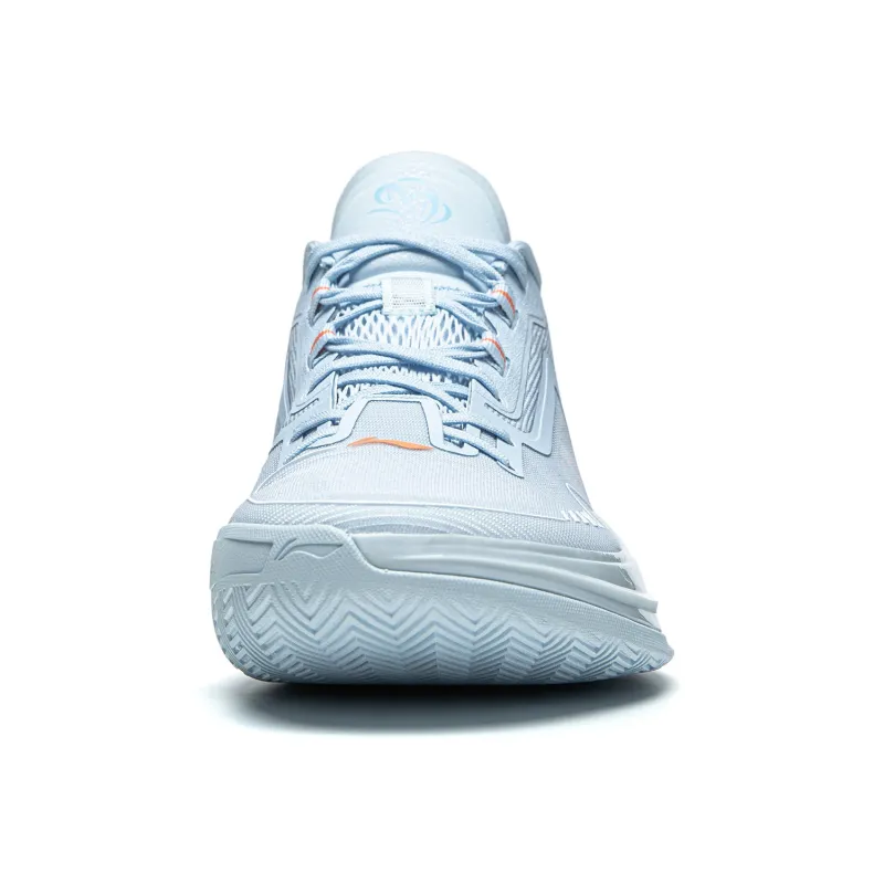 LiNing Liren Assassin 1 Snowmelt Cushioned Slip Resistant Lightweight Rebound Low Top Basketball Shoes Men's Sky Blue-4