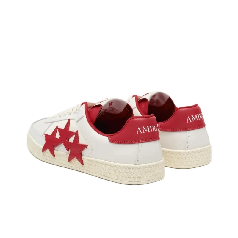 AMIRI PACIFIC Low-Top Skateboard Shoes Men's Red White-3