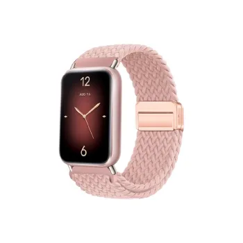FZRT Xiaomi Compatibility Watch Band Quick Release Nylon Woven Magnetic Strap Nylon Material