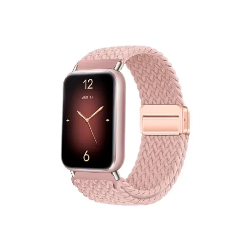 FZRT Xiaomi Compatibility Watch Band Quick Release Nylon Woven Magnetic Strap Nylon Material