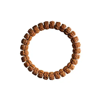 GUMUJIANG King Kong Bodhi Seeds Beaded Bracelet Playful Fortune Chaser Peaceful Handheld Prayer Bead Unisex