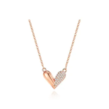 JESCAKOO S925 Silver Necklaces Women's