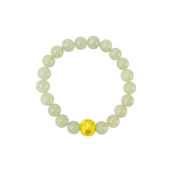 Love Hetian Jade Bracelets White Jade Women's