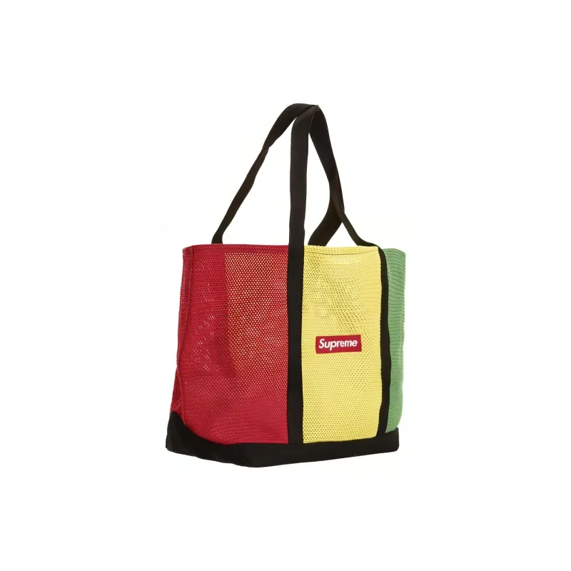 Supreme Cotton Tote Bag, Shopping Bag, Handbag, Shoulder Bag Tubas Unisex Multicolor-1