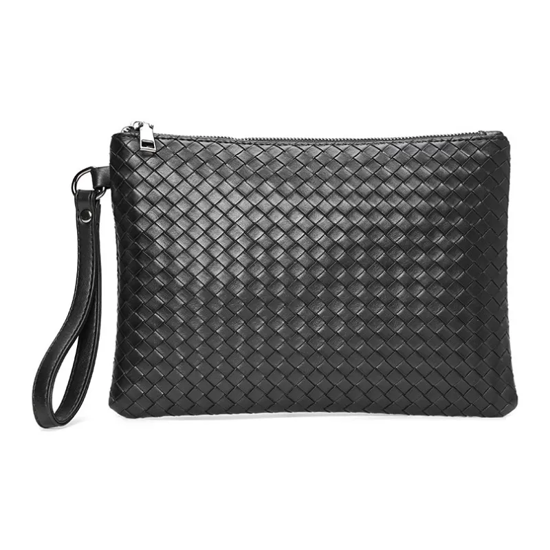 ROSEROOEN PU Clutch Regular Unisex Black-4