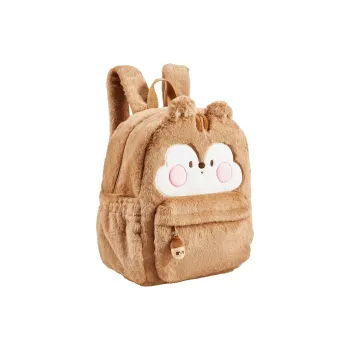 The Green Party Polyester Backpack Regular Women's Brown
