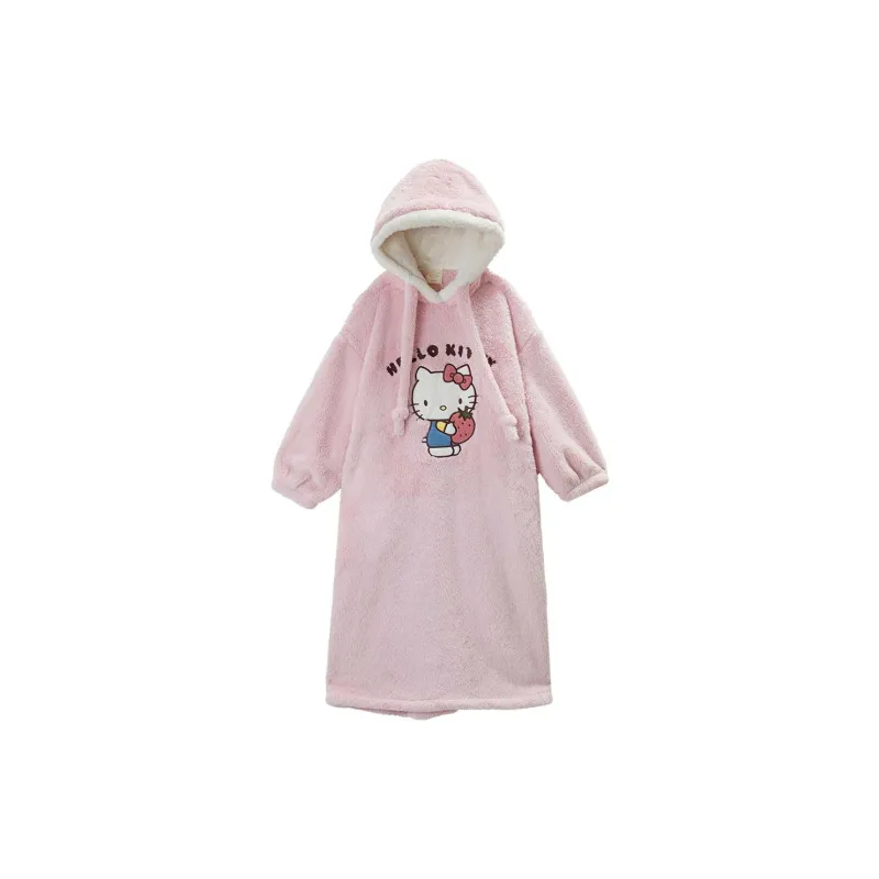 GUKOO x Hello Kitty Nightgown Women's Watercolor-0