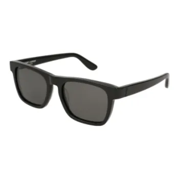 SAINT LAURENT Acetate Square Sunglasses Unisex Black