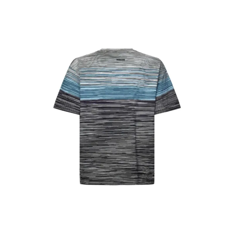 MISSONI Short Sleeved Striped T Shirt-1