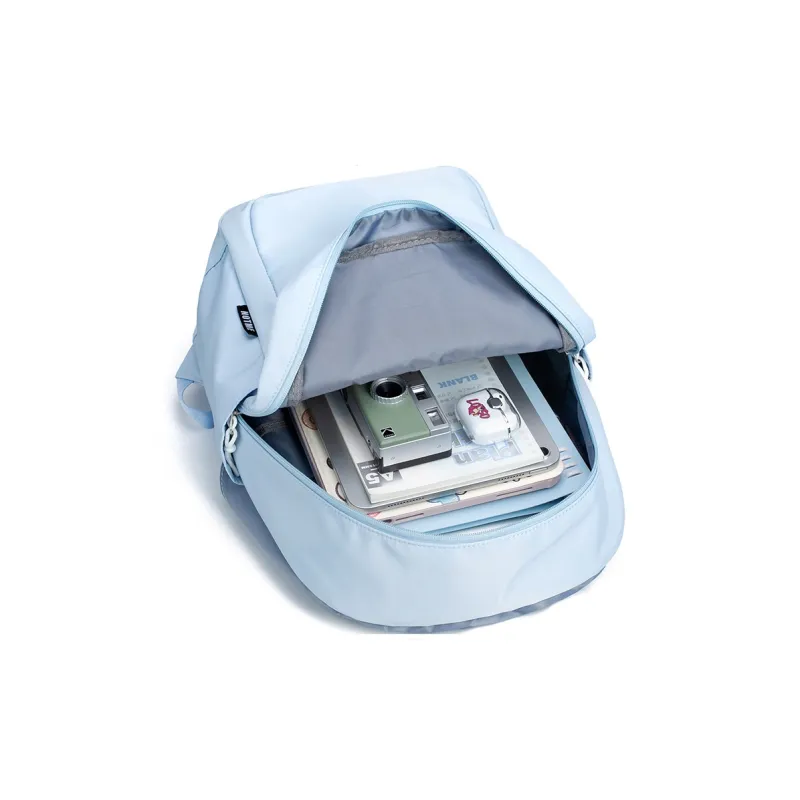 LOVERPUSS Fabric Backpack Unisex Sea Salt Blue-4