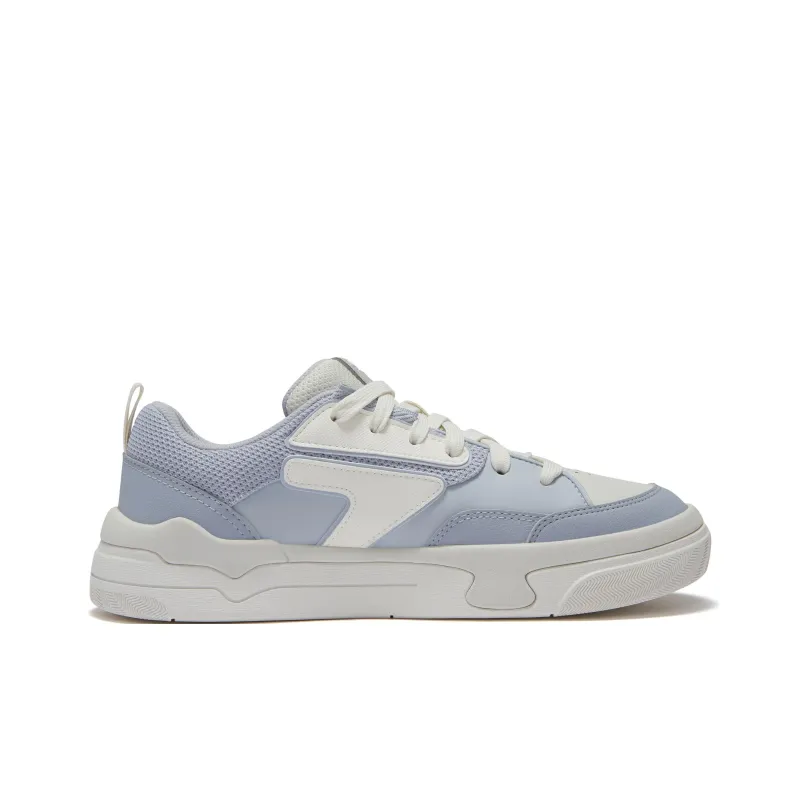 FILA FUSION Abrasion Resistant Lightweight Slip Resistant Low Top Skateboard Shoes Women's Light Blue-1