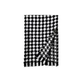 Circle Diamond Black White