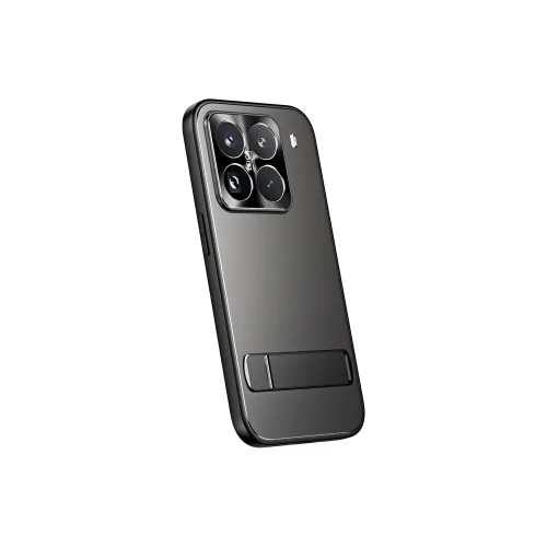 ZHUOJI Matte Material Aurora Invisible Stand Case Phone Case Compatible With Xiaomi 15 Pro/15