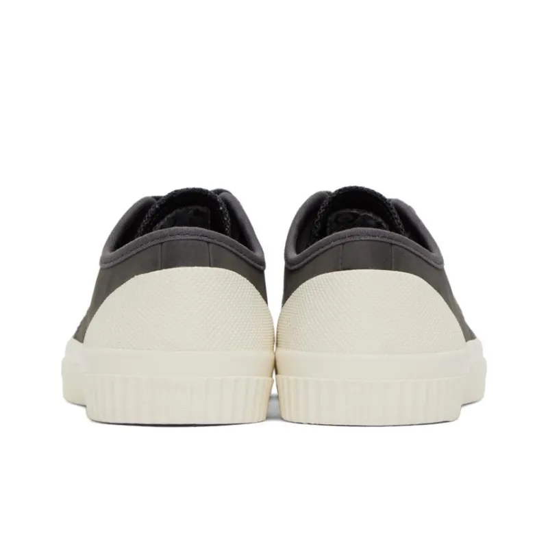 FRED PERRY Hughes Low-Top Skateboard Shoes Men's Black White-3