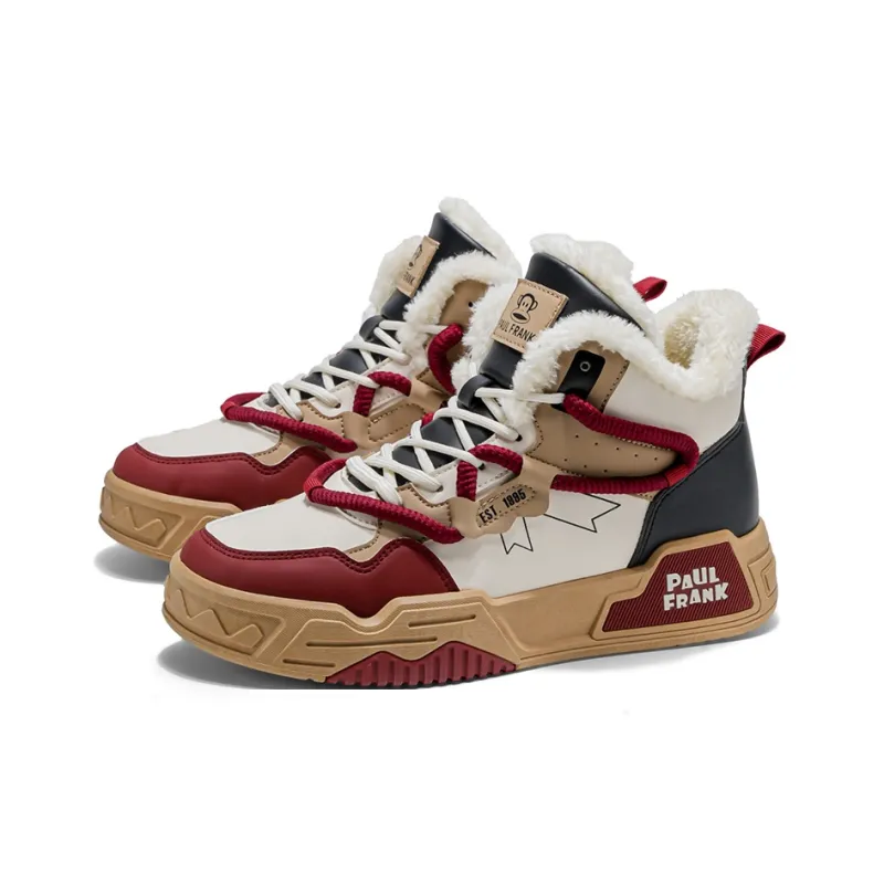 PAUL FRANK High Top Skateboard Shoes Unisex-15