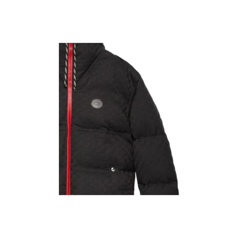 GUCCI Gg Cotton Canvas Puffer Jacket-1