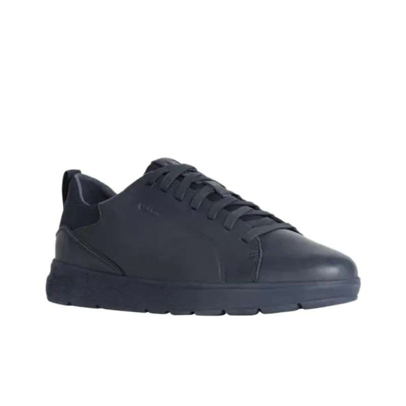 GEOX Spherica EC4 Anti-Slip Wear-Resistant Low-Top Casual Shoes Men's Marine Blue-1