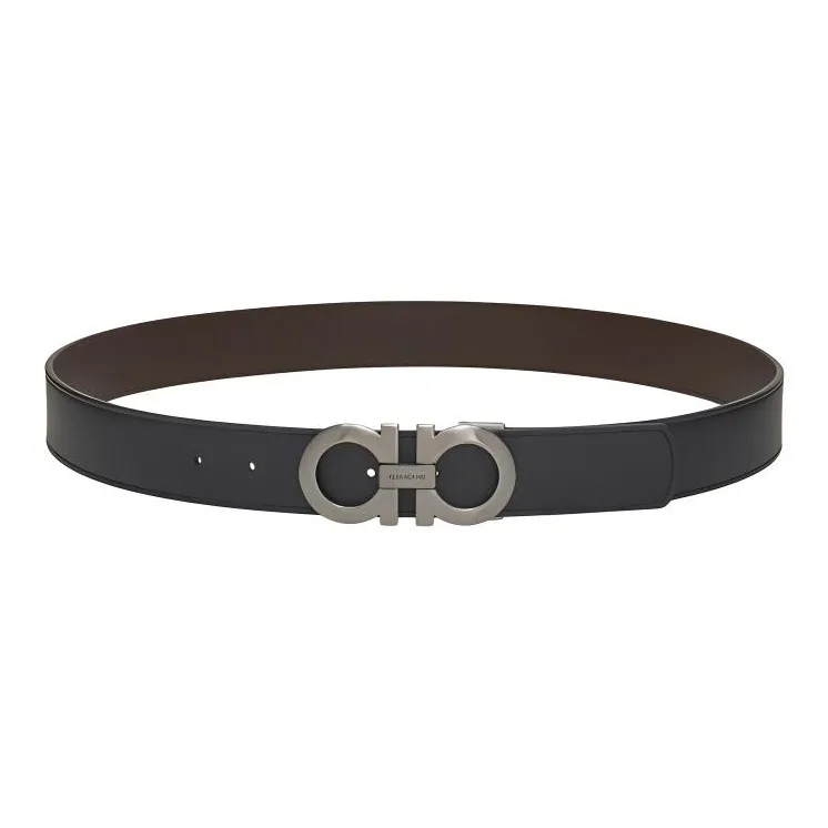Ferragamo Reversible Gancini Belt-9
