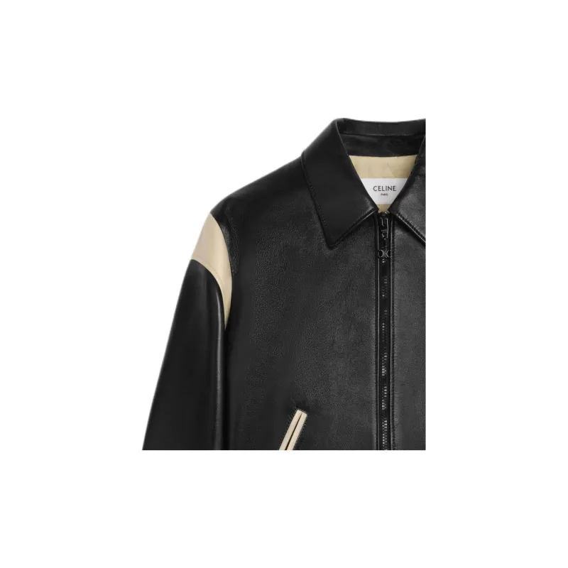 CELINE Teddy Jacket In Lambskin-3