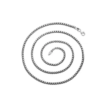 RURA S925 Silver Necklaces Unisex Silver