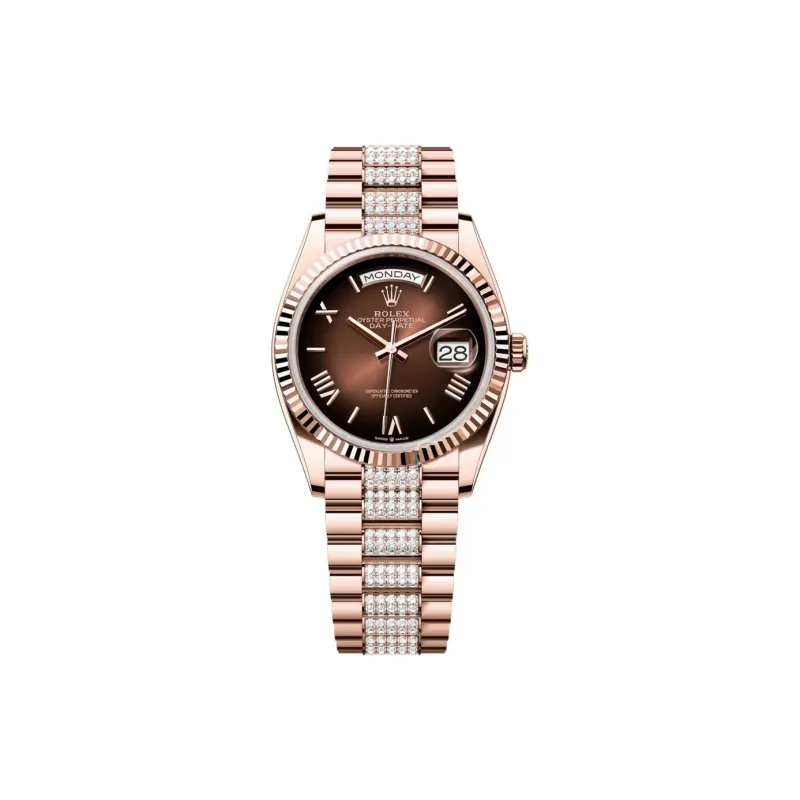ROLEX Women's Week type Calendar Watch-0