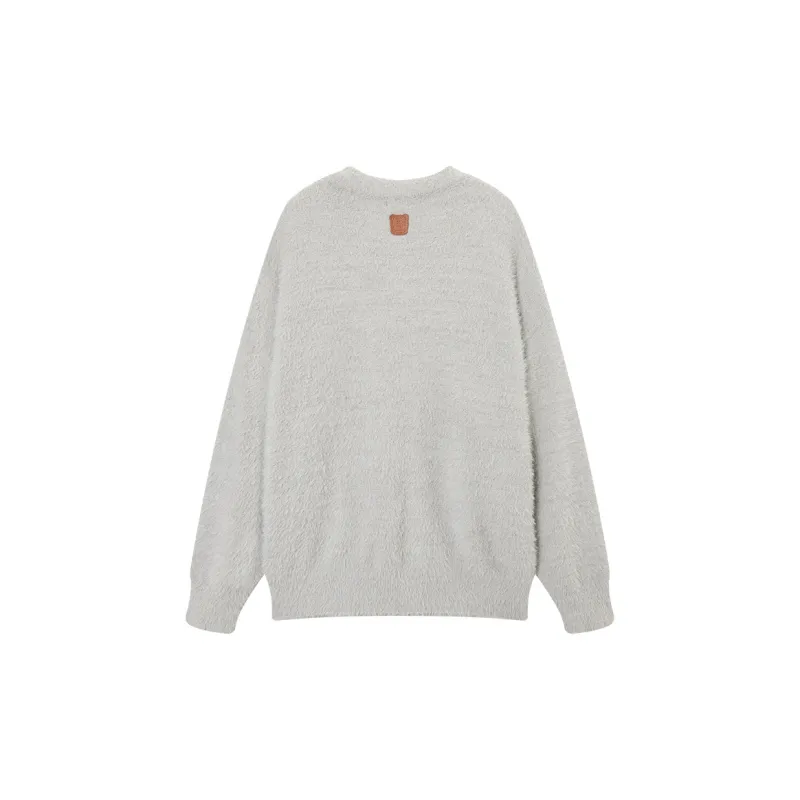 NPC SS23 Tide Brand CC Series Sweater Unisex Light Gray-1