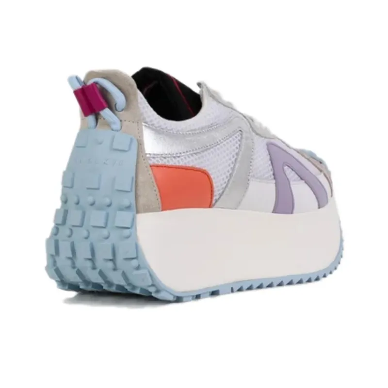 Inuikii Low Top Casual Shoes Women's Black White-3