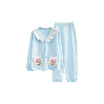 WANANNI Pajama Set Women's Blue