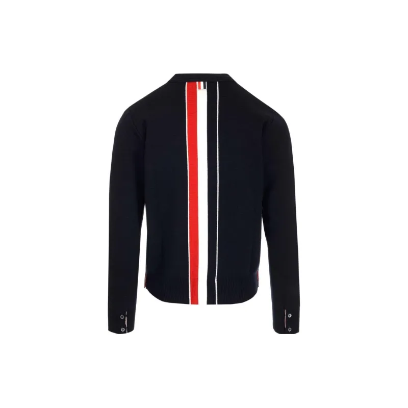 THOM BROWNE· SS22 Knitwear Men's Black-1