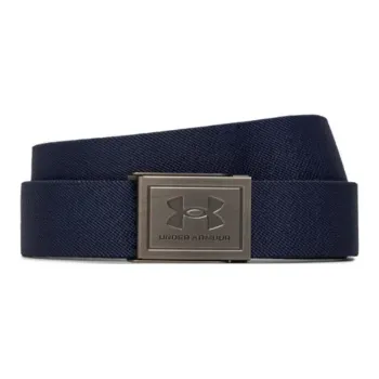 Under Armour Fabric Belt Men's Dark Blue Width 4CM