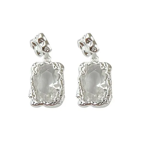 DAN DREAM S925 Silver Stud Earrings Women's-0