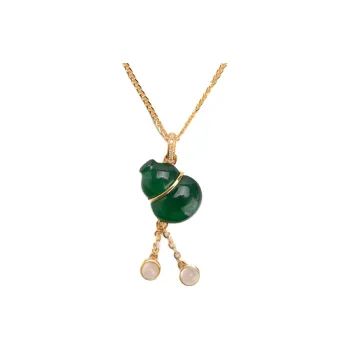 LIANGYUXI Ice Type Jadeite Necklaces Women's