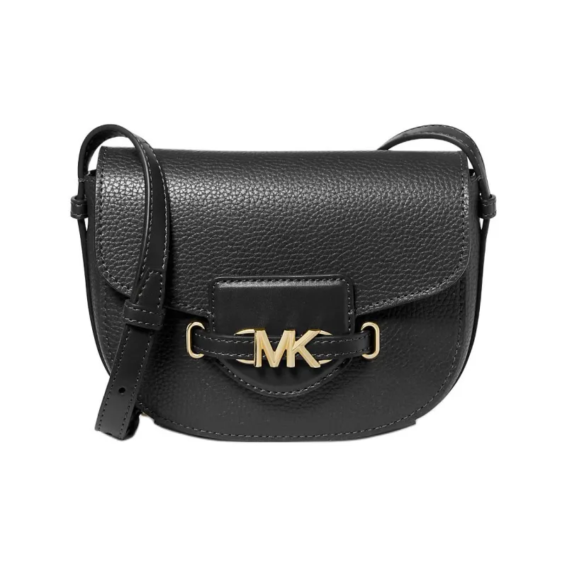 MICHAEL KORS Leather Shoulder Bag, Crossbody Bag Trumpets Women's Black-0