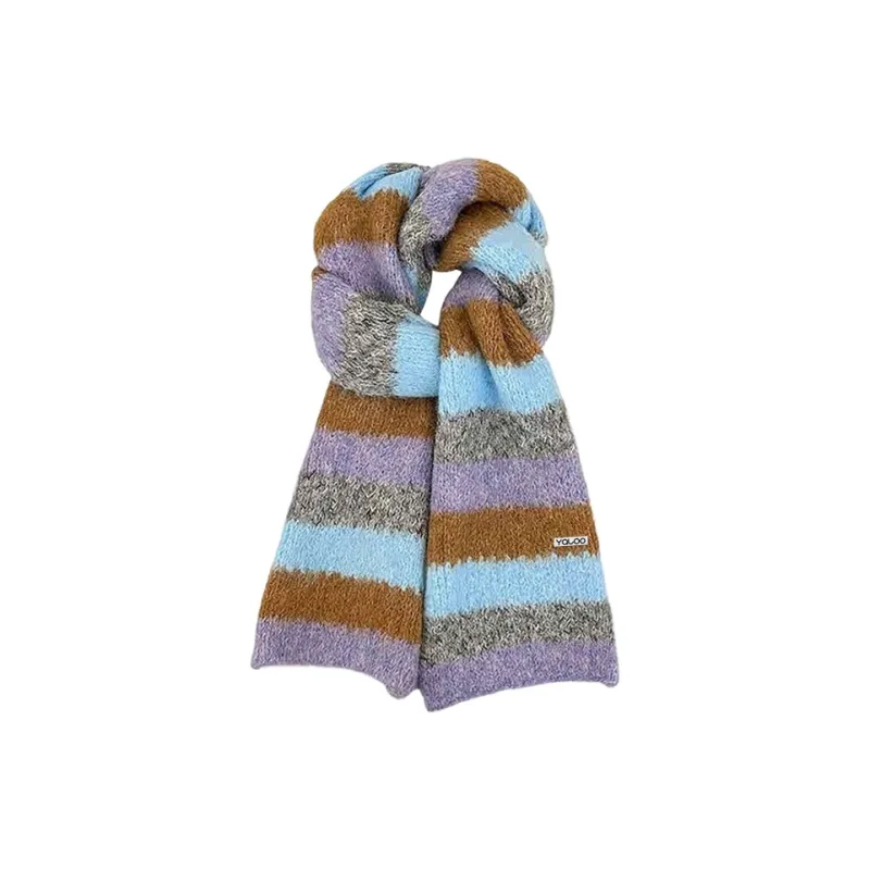 Yalu Polyester Knit Scarves Unisex Gift Box Set-3