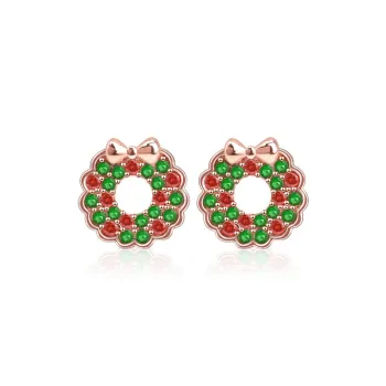 KEMLAIDA 925 Sterling Silver Stud Earrings Women's