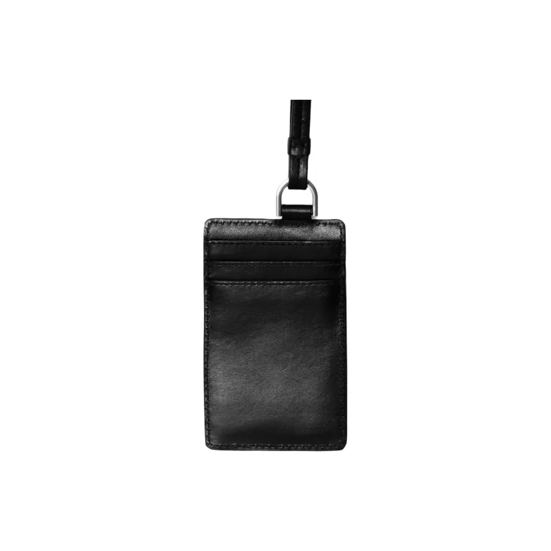 COS Leather Card Holder Regular Men's Black-1