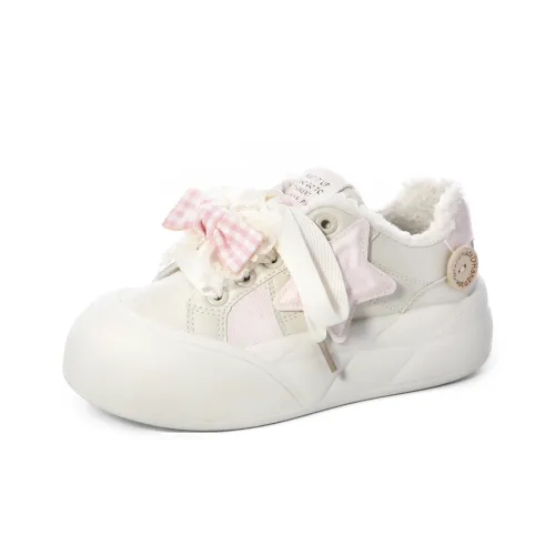 CHERRY&KALIKA Slip Resistant, Abrasion Resistant, Height Adjustable, Thermal Low Top Casual Shoes Women's