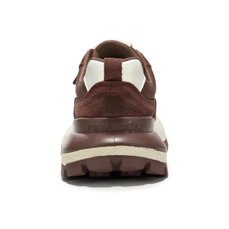 La Chapelle Wear-Resistant Height Increasing Low-Top Chunky Sneakers Women's-11