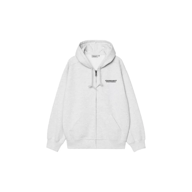 Carhartt WIP FW24 Hooded Runaway Sweat Jacket Jacket Unisex Gray-1