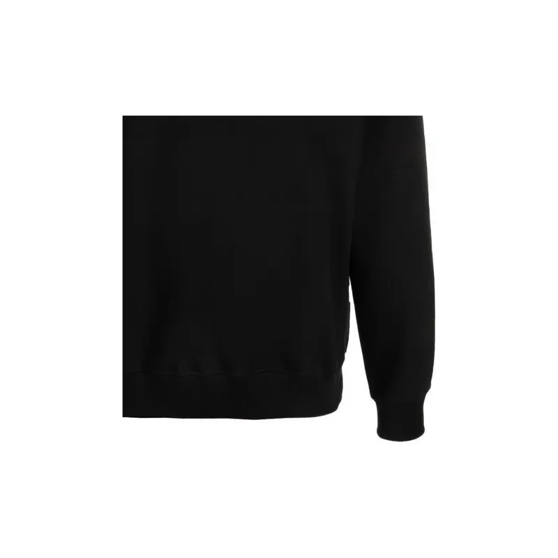 VERSACE Logo Embroidered Crewneck Sweatshirt-5